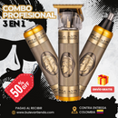 COMBO DE AFEITAR PROFESIONAL 3 EN 1 + ENVÍO GRATIS