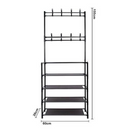 ORGANIZADOR DE ZAPATOS 4 NIVELES Y PERCHERO + ENVÍO GRATIS