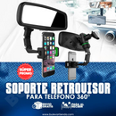 Soporte de teléfono para espejo Retrovisor 360 grados + Envío gratis