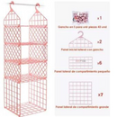 ESTANTERIA DE ALMACENAMIENTO COLGANTE PLEGABLE + ENVÍO GRATIS