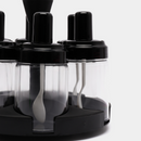 ORGANIZADOR DE CONDIMENTOS X6 UND +BASE GIRATORIO + ENVÍO GRATIS