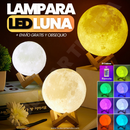 Lampara Luna luz cálida 🌒  + Obsequio: Control y base + Envío gratis