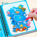 Libro Mágico De Dibujo De Agua  ¡MEJORE EL DESARROLLO DE SU HIJO!📕📗📘