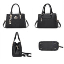 Bolsa Transversal Feminina Modelo Fashion Queen Preto