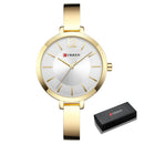 Relógio Feminino de Luxo Dourado | Golden Lady